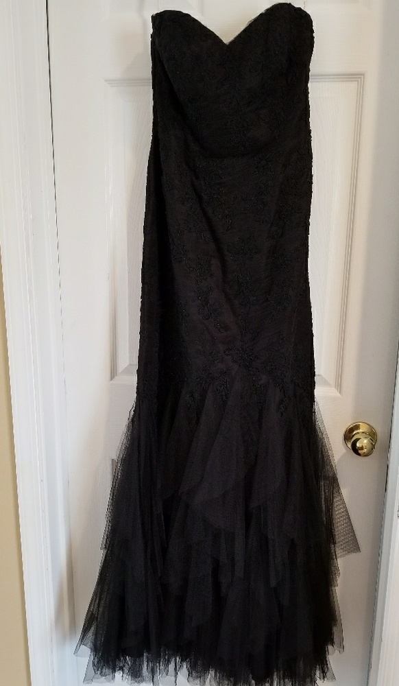 Jade Couture Sweetheart Strapless Embroidered Gown